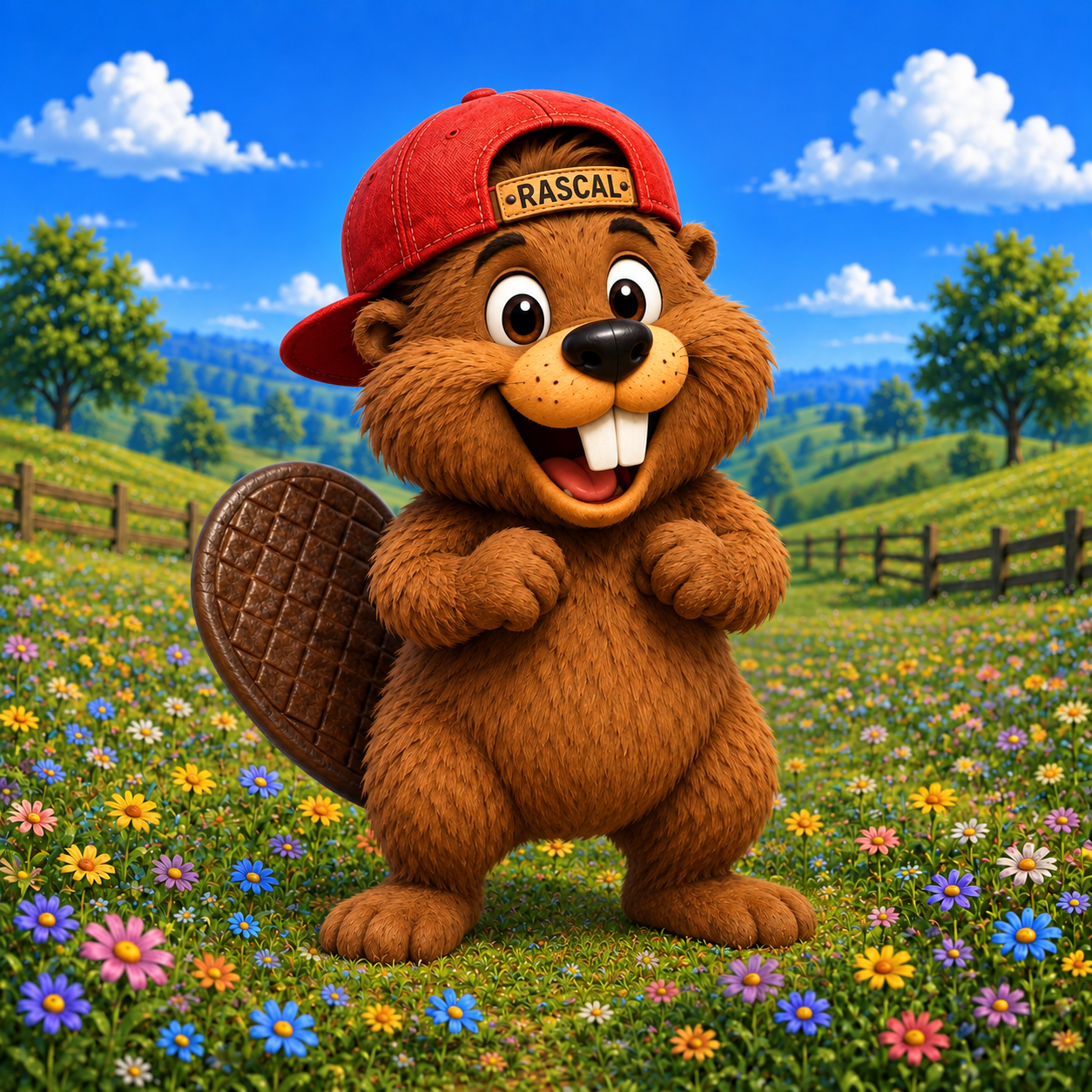 Rascal from The Misadventures of Frisky and Friends
